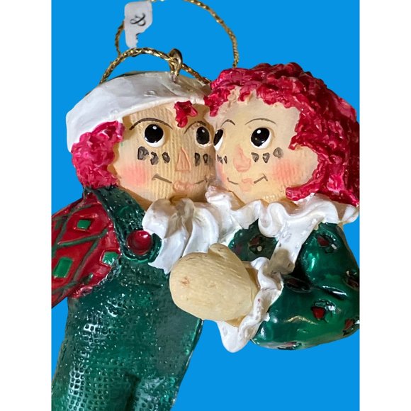 Hallmark Raggedy Ann and Andy Christmas Tree Ornament - Picture 2 of 6